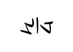 KPOP idol SEVENTEEN  디노 (Lee Chan, DINO) Printable Hangul name fan sign, fanboard resources for concert Reversed