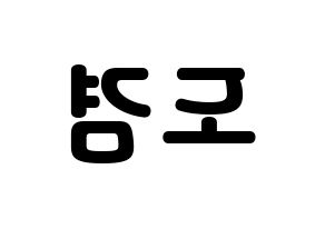 KPOP idol SEVENTEEN  도겸 (Lee Seok-min, DK) Printable Hangul name fan sign & fan board resources Reversed