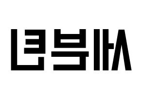 KPOP idol SEVENTEEN Printable Hangul Fansign concert board resources Reversed
