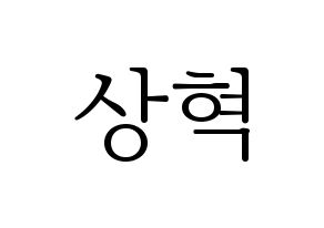 KPOP idol SF9  다원 (Lee Sang-hyuk, Dawon) Printable Hangul name fan sign & fan board resources Normal
