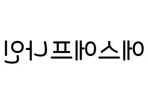KPOP idol SF9 Printable Hangul Fansign Fanboard resources Reversed