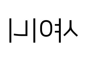 KPOP idol SHINee Printable Hangul fan sign, fanboard resources for LED Reversed