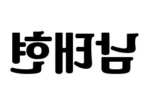 KPOP idol South Club  남태현 (Nam Tae-hyun, Nam Tae-hyun) Printable Hangul name fan sign, fanboard resources for light sticks Reversed
