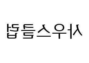 KPOP idol South Club Printable Hangul fan sign, fanboard resources for LED Reversed