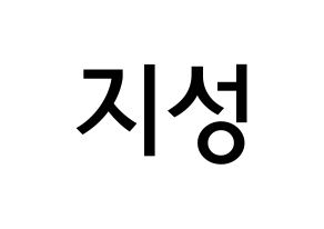 KPOP idol Stray Kids  한 (Han Ji-sung, Han) Printable Hangul name Fansign Fanboard resources for concert Normal