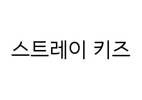 KPOP idol Stray Kids Printable Hangul fan sign, fanboard resources for light sticks Normal