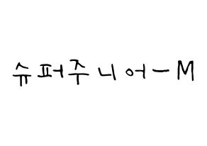 KPOP idol Super Junior-M Printable Hangul fan sign, concert board resources for LED Normal