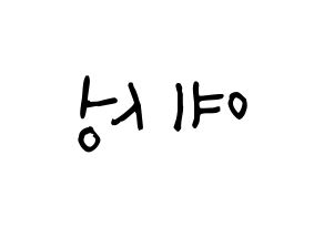 KPOP idol Super Junior  예성 (Kim Jong-Woon, Yesung) Printable Hangul name Fansign Fanboard resources for concert Reversed