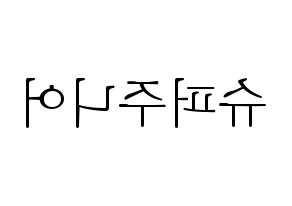KPOP idol Super Junior Printable Hangul fan sign & concert board resources Reversed
