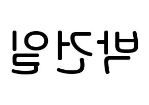 KPOP idol Supernova  건일 (Park Geon-il, Geonil) Printable Hangul name Fansign Fanboard resources for concert Reversed