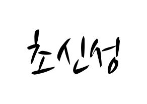 KPOP idol Supernova Printable Hangul fan sign, concert board resources for light sticks Normal