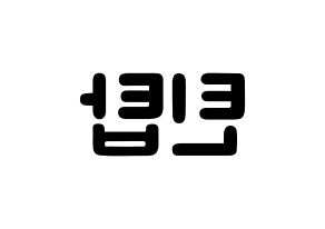 KPOP idol TEEN TOP Printable Hangul fan sign & concert board resources Reversed