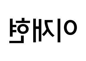 KPOP idol THE BOYZ  현재 (Lee Jae-hyun, Hyunjae) Printable Hangul name Fansign Fanboard resources for concert Reversed