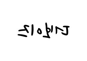KPOP idol THE BOYZ Printable Hangul fan sign, concert board resources for LED Reversed
