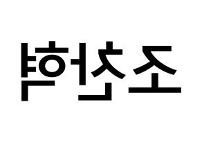 KPOP idol TOO  찬 (Cho Chan-hyuk, Chan) Printable Hangul name Fansign Fanboard resources for concert Reversed