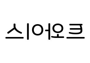 KPOP idol Twice Printable Hangul Fansign Fanboard resources Reversed