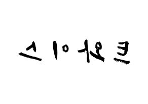 KPOP idol Twice Printable Hangul fan sign & concert board resources Reversed