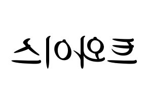 KPOP idol Twice Printable Hangul fan sign, concert board resources for light sticks Reversed