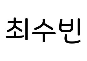 KPOP idol TXT  수빈 (Choi Soo-bin, Soobin) Printable Hangul name Fansign Fanboard resources for concert Normal