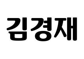 KPOP idol U-KISS  일라이 (Eli, Ellison Kyoung-jae Kim) Printable Hangul name fan sign, fanboard resources for light sticks Normal