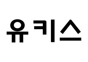 KPOP idol U-KISS Printable Hangul fan sign & concert board resources Normal