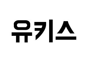 KPOP idol U-KISS Printable Hangul fan sign & fan board resources Normal