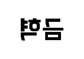 KPOP idol VAV  세인트반 (Lee Geum-hyuk, St.Van) Printable Hangul name fan sign, fanboard resources for concert Reversed