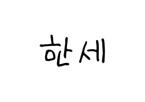 KPOP idol VICTON  도한세 (Do Han-se, Do Han-se) Printable Hangul name fan sign, fanboard resources for light sticks Normal