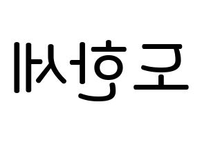 KPOP idol VICTON  도한세 (Do Han-se, Do Han-se) Printable Hangul name Fansign Fanboard resources for concert Reversed