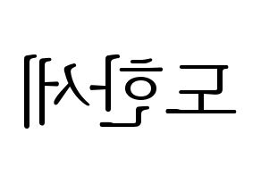 KPOP idol VICTON  도한세 (Do Han-se, Do Han-se) Printable Hangul name fan sign & fan board resources Reversed