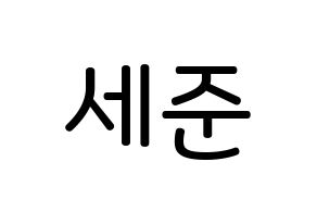 KPOP idol VICTON  임세준 (Lim Se-jun, Lim Se-jun) Printable Hangul name Fansign Fanboard resources for concert Normal
