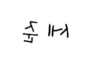 KPOP idol VICTON  임세준 (Lim Se-jun, Lim Se-jun) Printable Hangul name Fansign Fanboard resources for concert Reversed