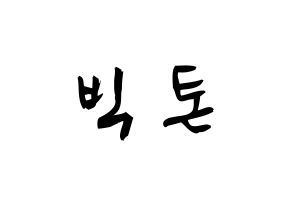 KPOP idol VICTON Printable Hangul fan sign & concert board resources Normal