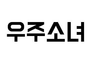KPOP idol WJSN Printable Hangul Fansign concert board resources Normal
