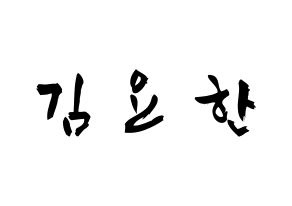 KPOP idol X1  김요한 (Kim Yo-han, Kim Yo-han) Printable Hangul name fan sign & fan board resources Normal